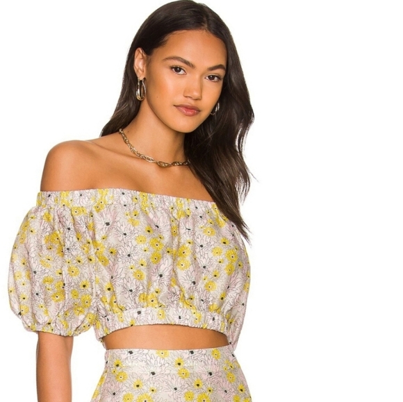 NWT MINKPINK Mitta Mitta Top, Size Small, Color Multi - Picture 2 of 13